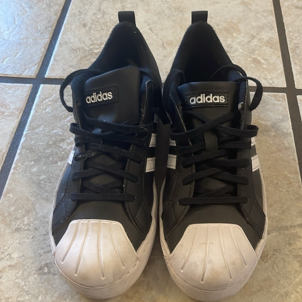 Adidas Streetcheck Cloudfoam Court Low - black and white GW5489 Size 6.5